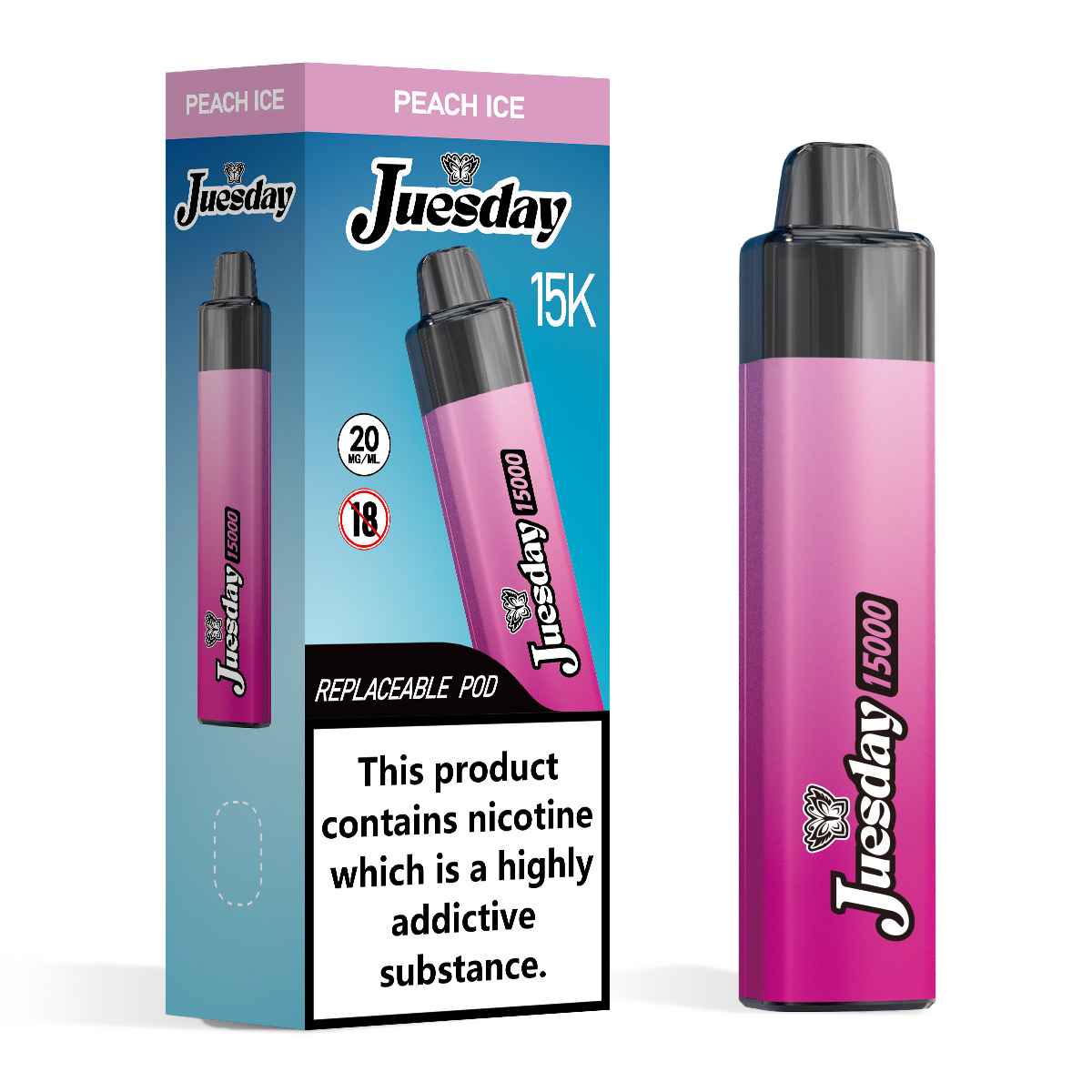 Starter-Kit-Vape-15k-Peach-Ice