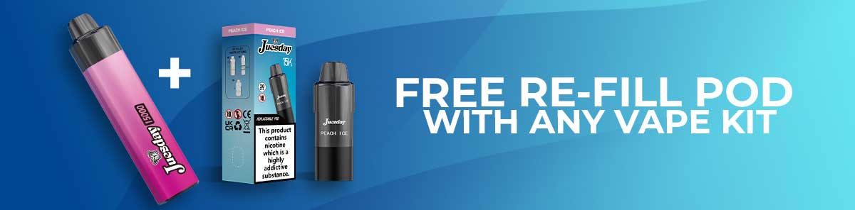 Free Vape Re-fill pod