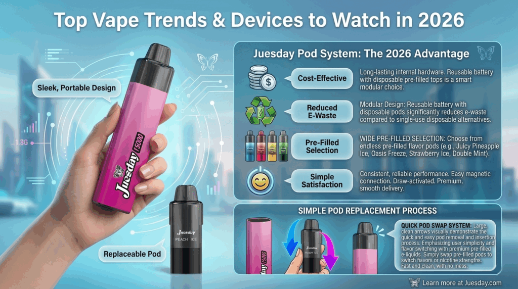 Top Vape Trends & Devices to Watch in 2026